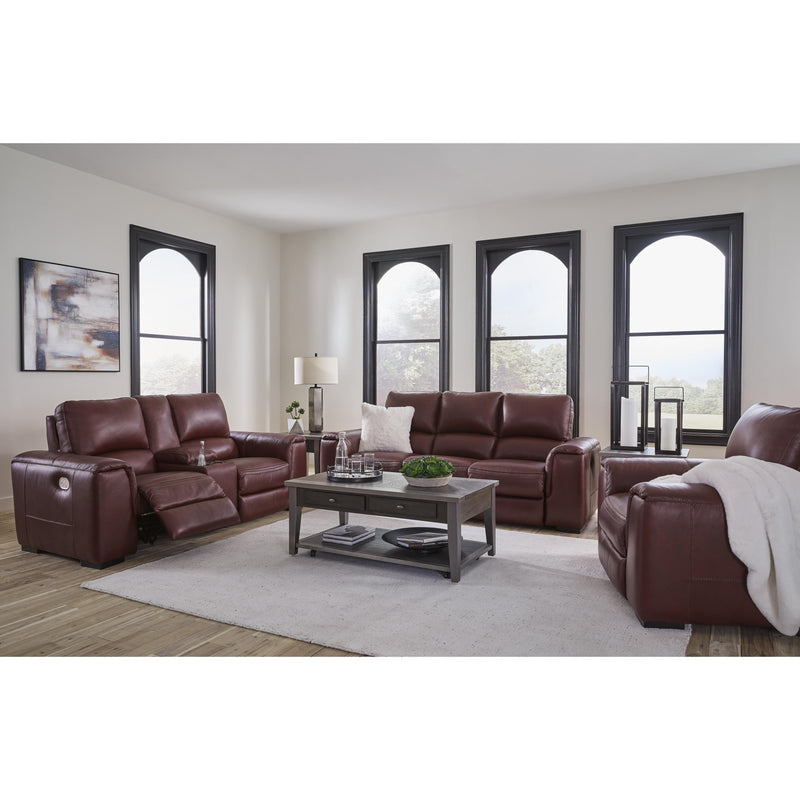 Signature Design by Ashley Alessandro Power Reclining Leather Match Sofa U2550115 IMAGE 15