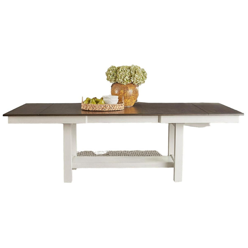 Liberty Furniture Industries Inc. Brook Bay Dining Table with Trestle Base 182-P4094/182-T4094 IMAGE 1