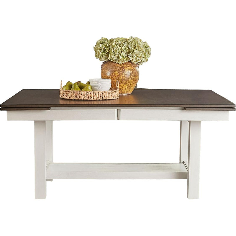 Liberty Furniture Industries Inc. Brook Bay Dining Table with Trestle Base 182-P4094/182-T4094 IMAGE 2