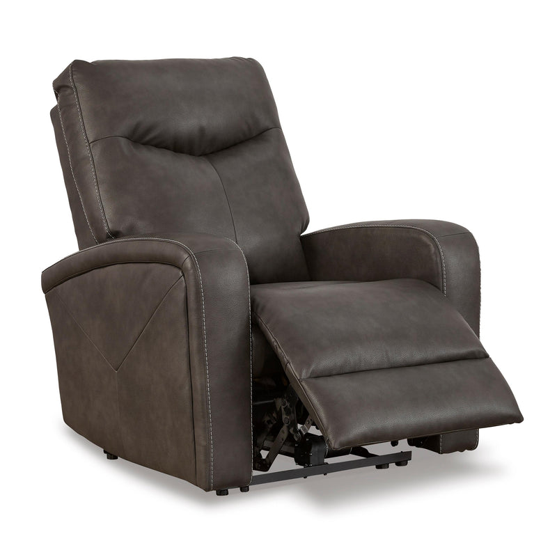 Signature Design by Ashley Ryversans Power Fabric Recliner 4610506 IMAGE 2