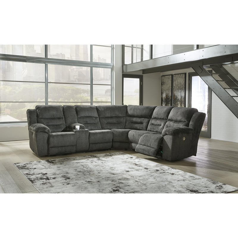 Signature Design by Ashley Nettington Power Reclining 3 pc Sectional 4410101/4410177/4410175 IMAGE 3